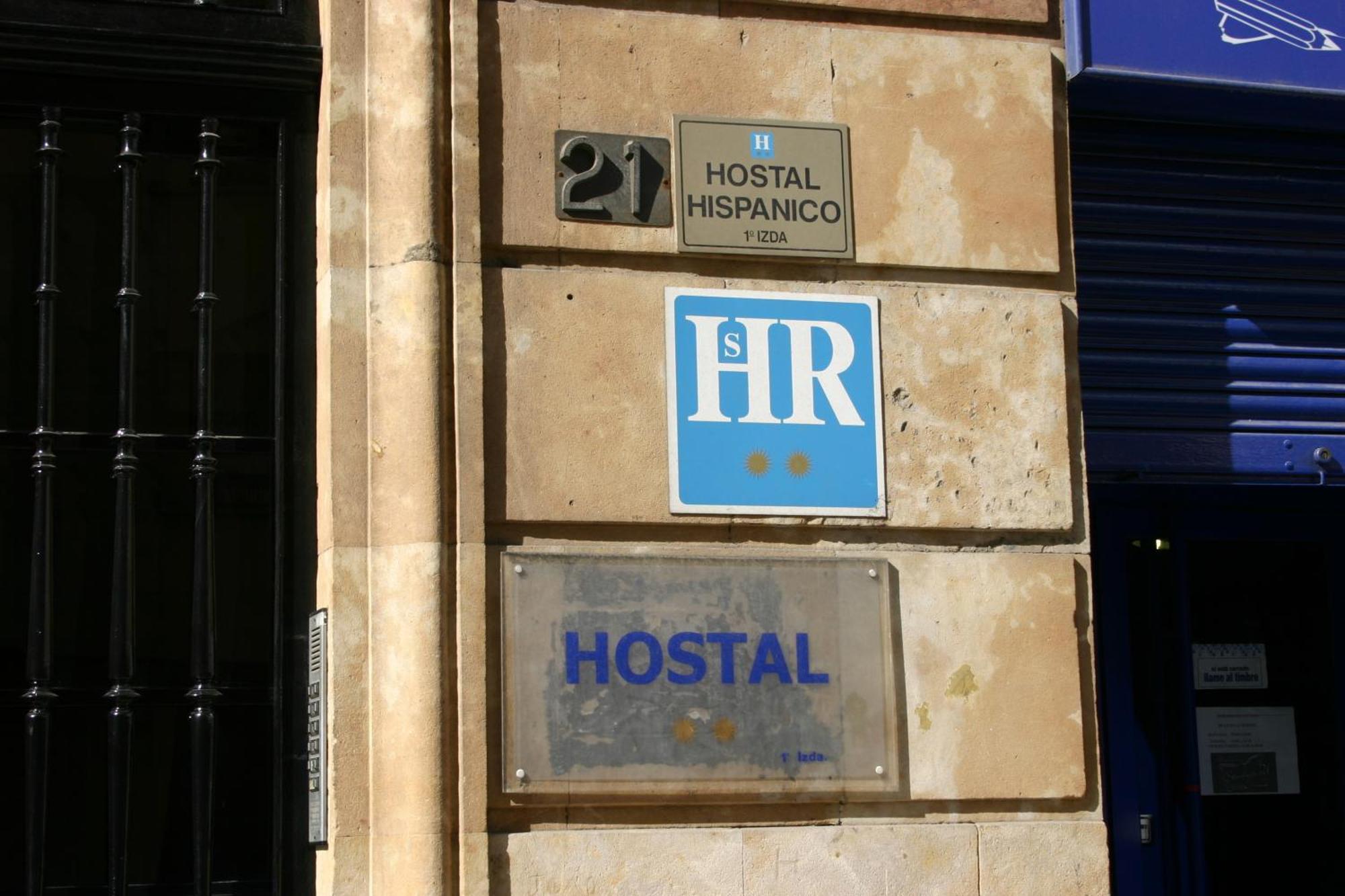 Hostal Hispanico I Salamanca Buitenkant foto